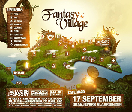 plattegrond Fantasy Village