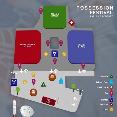 plattegrond Possession Festival