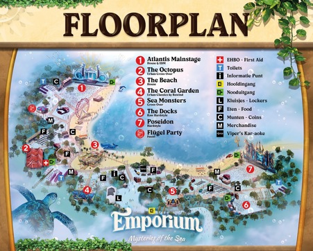 plattegrond Emporium Festival
