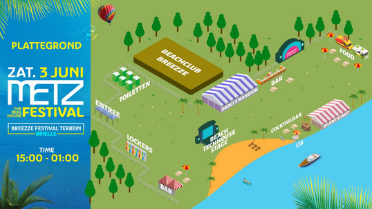 plattegrond METZ Festival