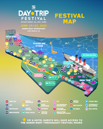 plattegrond Day Trip Festival