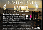 Closingparty strandclub Naturel op 4 September