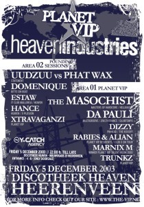 Planet VIP on Tour presents Heaven Industries