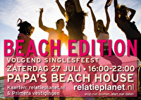Beach edition van Relatieplanet Singlesfeest