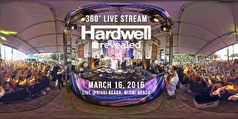 Hardwell eerste EDM artiest die een optreden live streamt in VR en 360