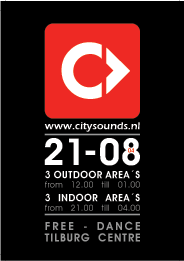 City Sounds in centrum Tilburg