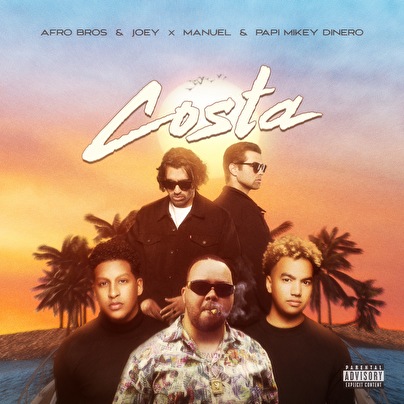 Ultieme zomer vibes met titeltrack "Costa" van Afro Bros, Joey X Manuel en Papi Mikey