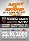 Above & Beyond - Mark Norman vs Mojado album tour