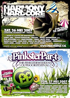 Timetable en extra info Pinksterpar-t Weekend 2007