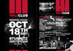 Anticlub start herfst clubtour op de Duitse Stubnitz boot