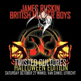 Dit weekend Halloween vieren met James Ruskin en de British Murder Boys