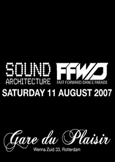 Sound Architecture FFWD Afterparty