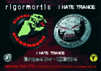 I hate trance European tour