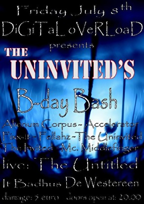 The Uninvited's b-day bash