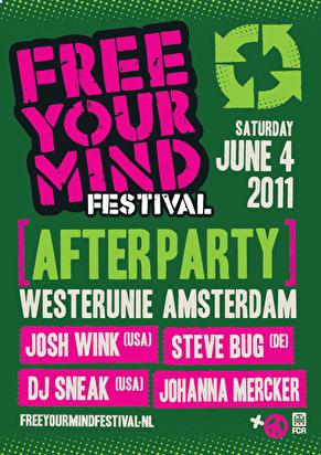 Free Your Mind Festival Afterparty Westerunie
