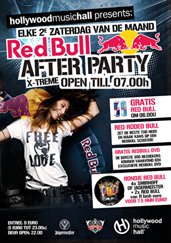 Red Bull Afterparty X-Treme/Open Till 07.00h