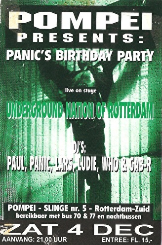 Panic's Birthday Party