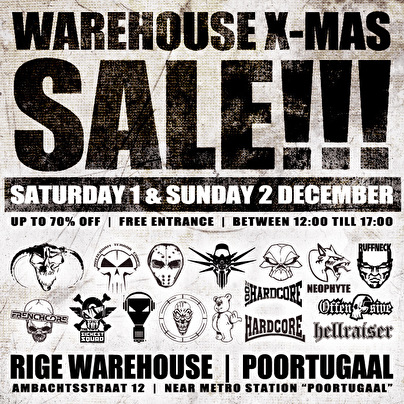 Warehouse X-mass Sale