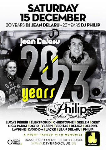 20 Years Jean Delaru & 23 Years Philip