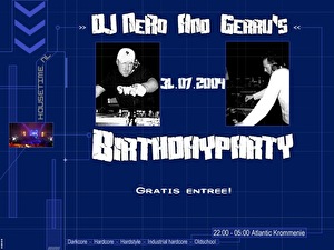 DJ NeRo & Gerru's Birthdayparty