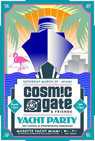 Cosmic Gate & Friends Yacht Party