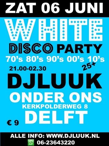White Disco Party