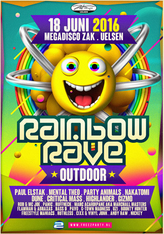 Rainbow Rave Outdoor