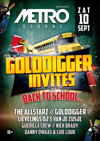 Golddiger Invites Back to School