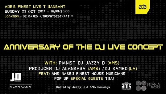 Anniversary of the DJ Live Concept