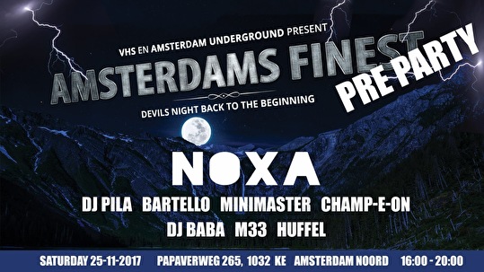 Amsterdams Finest Pre party
