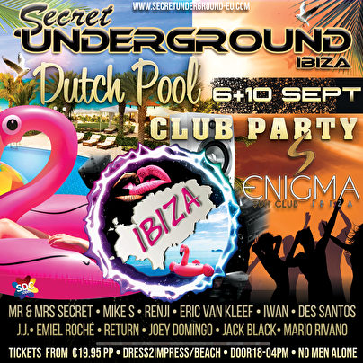 Pool and Club Party at Ibiza
