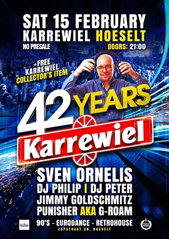 42 Years Karrewiel