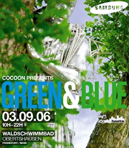 Green and blue
