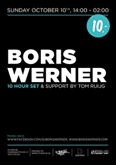 Boris WipWap Werner's 10 year anniversary