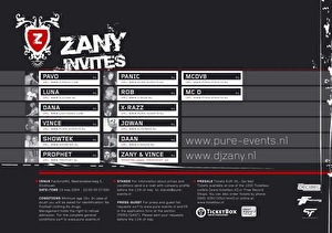 Zany Invites
