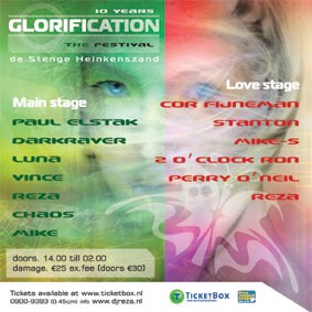 10 years Glorification festival