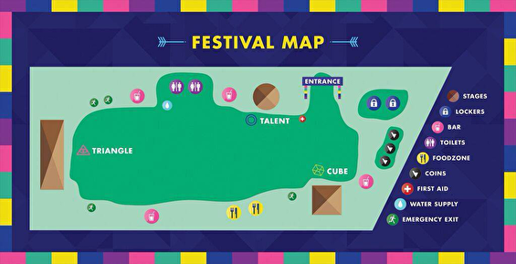 plattegrond Verknipt festival