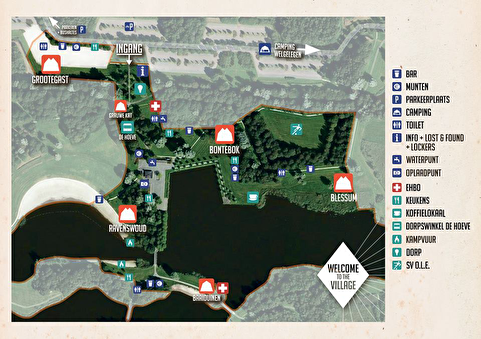 plattegrond Welcome to the Village