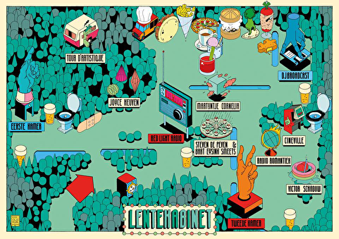 plattegrond Lente Kabinet Festival