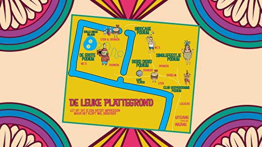 plattegrond De Leuke Festival