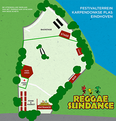 plattegrond Reggae Sundance