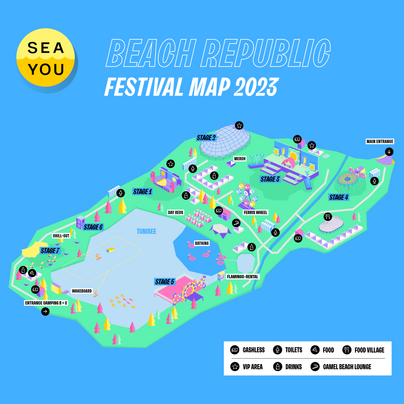 plattegrond Sea You Festival