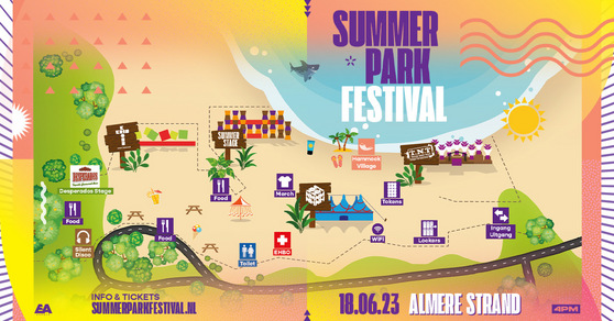plattegrond Summerpark Festival