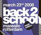 back2school Maassilo Rotterdam