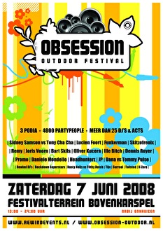 Het Obsession outdoor festival 2008