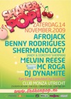A.s. zaterdag shake & pop! in club Monza