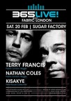Saturday Factory : 365Live! goes Fabric