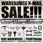 Warehouse X-Mas sale