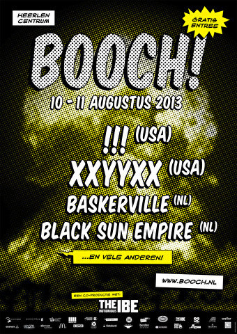 Amerikaanse band !!! geeft exclusieve festivalshow op Booch!