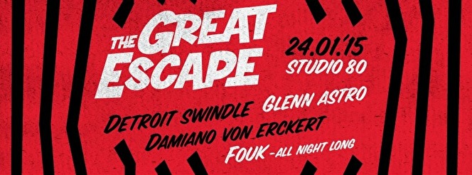 Detroit Swindle terug in Studio 80 voor nieuwe editie The Great Escape